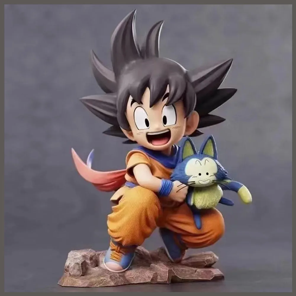 Dragon Ball Childhood Little Goku Hugs Puer Ya Mu